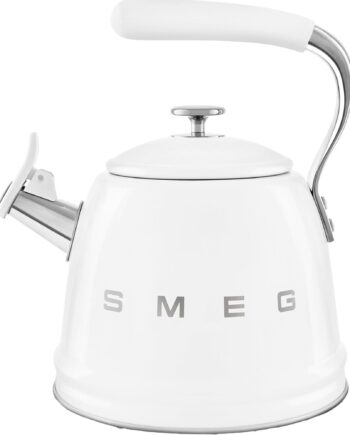 Smeg Vandkedel Med Fløjte     Liter  Hvid