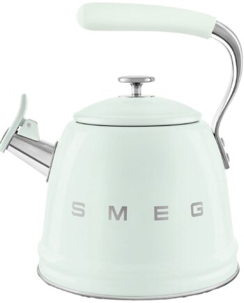 Smeg Vandkedel Med Fløjte     Liter  Pastelgrøn