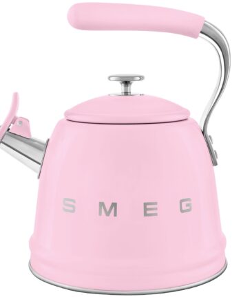 Smeg Vandkedel Med Fløjte     Liter  Rosa