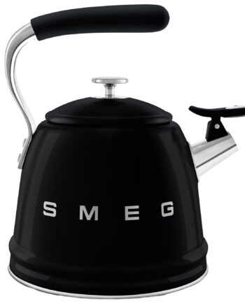 Smeg Vandkedel Med Fløjte     Liter  Sort