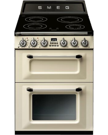Smeg Victoria Tr62ip2 Induktionsovn 61 Liter   Zoner  Cremefarvet