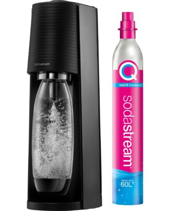 Sodastream Terra Sodavandsmaskine Sort Med Kulsyrepatron