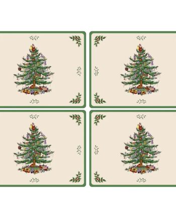 Spode Christmas Tree Bordskåner   Stk