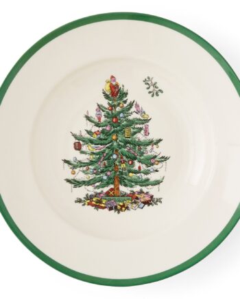 Spode Christmas Tree Dyb Tallerken ø23