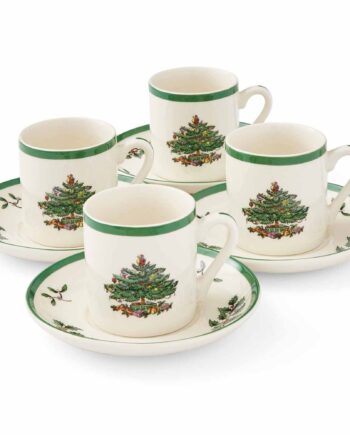 Spode Christmas Tree Espressokop    Stk