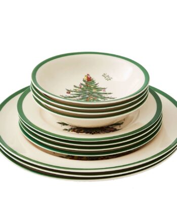 Spode Christmas Tree Juleservice 12 Dele