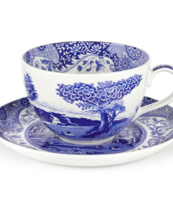 Spode Jumbokop    Underkop  39 Blue Italian 39