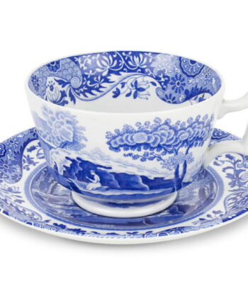 Spode Morgenmadskop    Underkop  39 Blue Italian 39