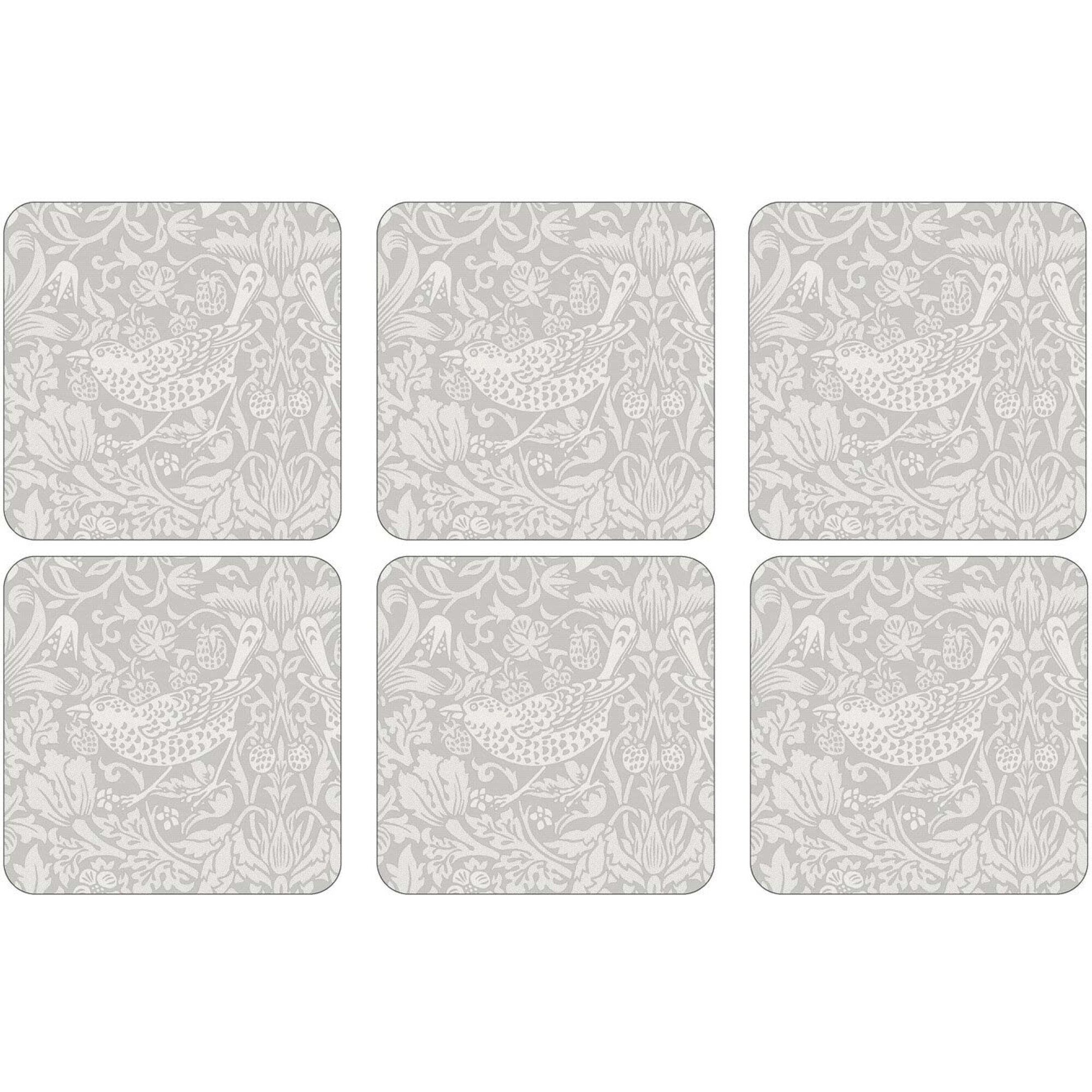 Spode Pure Strawberry Thief Glasunderlag Stk