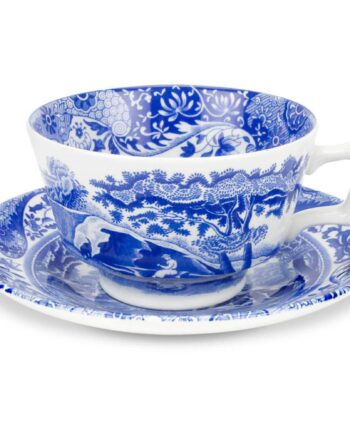 Spode Tekop    Underkop  39 Blue Italian 39