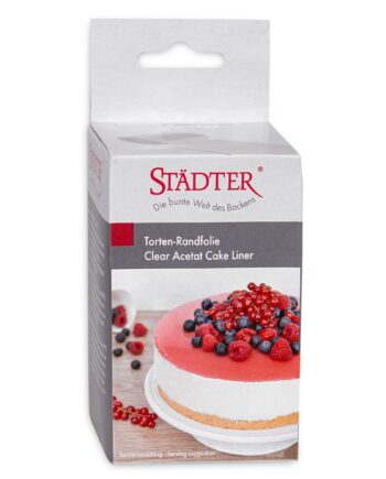 Städter Transparent Kagekantsfolie 10 Cm   20