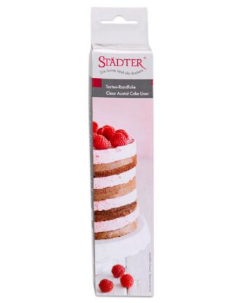 Städter Transparent Kagekantsfolie 20 Cm   10