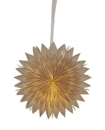Star Trading Dis Papirsstjerne  50 Cm  Beige