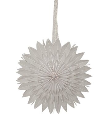 Star Trading Dis Papirsstjerne  50 Cm  Hvid
