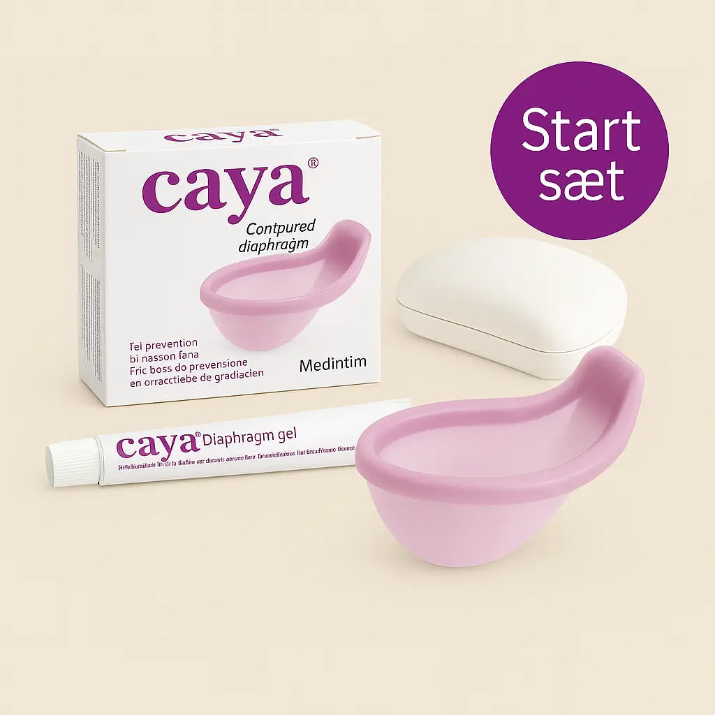 Startsæt: Caya Pessar   Caya Gel  Hormonfri Prævention
