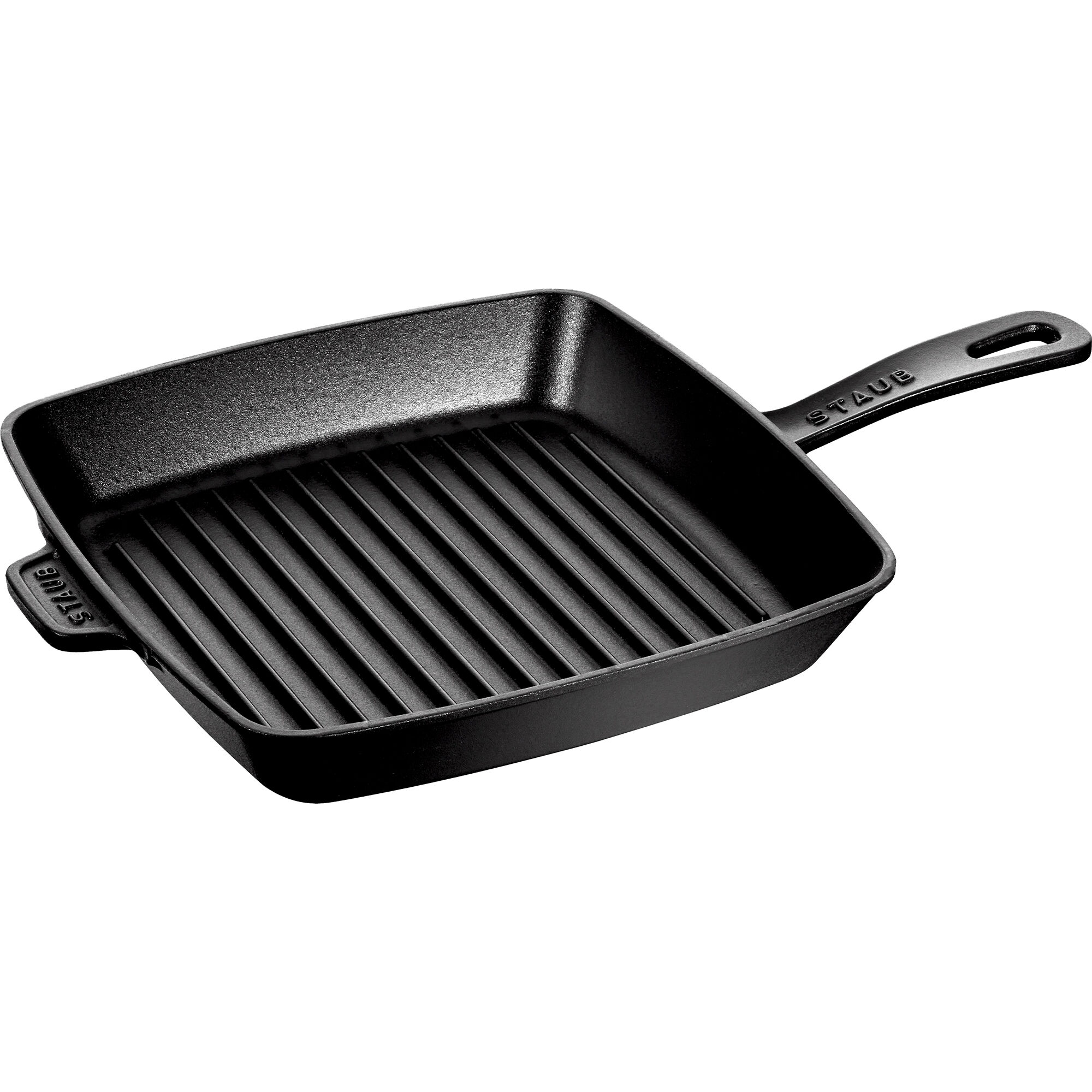Staub American Grill Grillpande 30   30 Cm  Sort