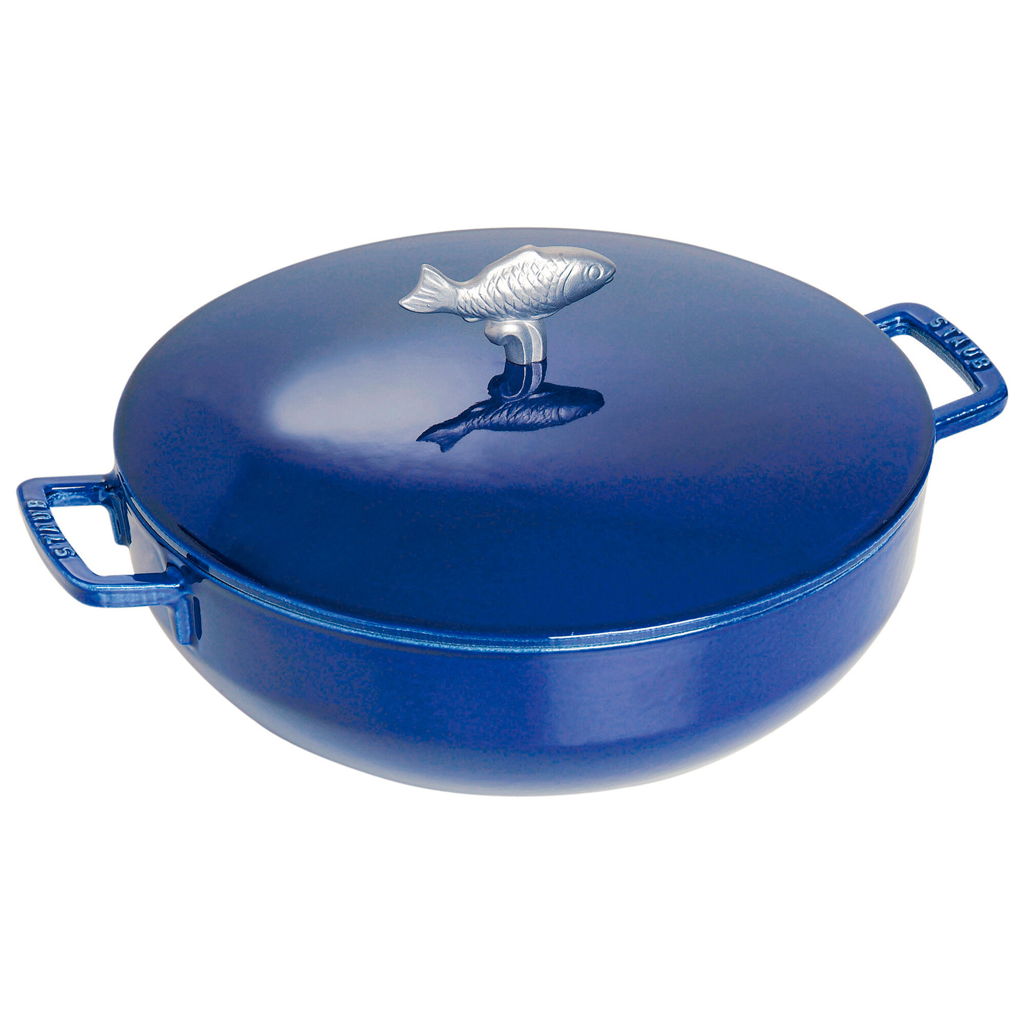 Staub Bouillabaisse Støbejernsgryde 28 Cm  Mørkeblå