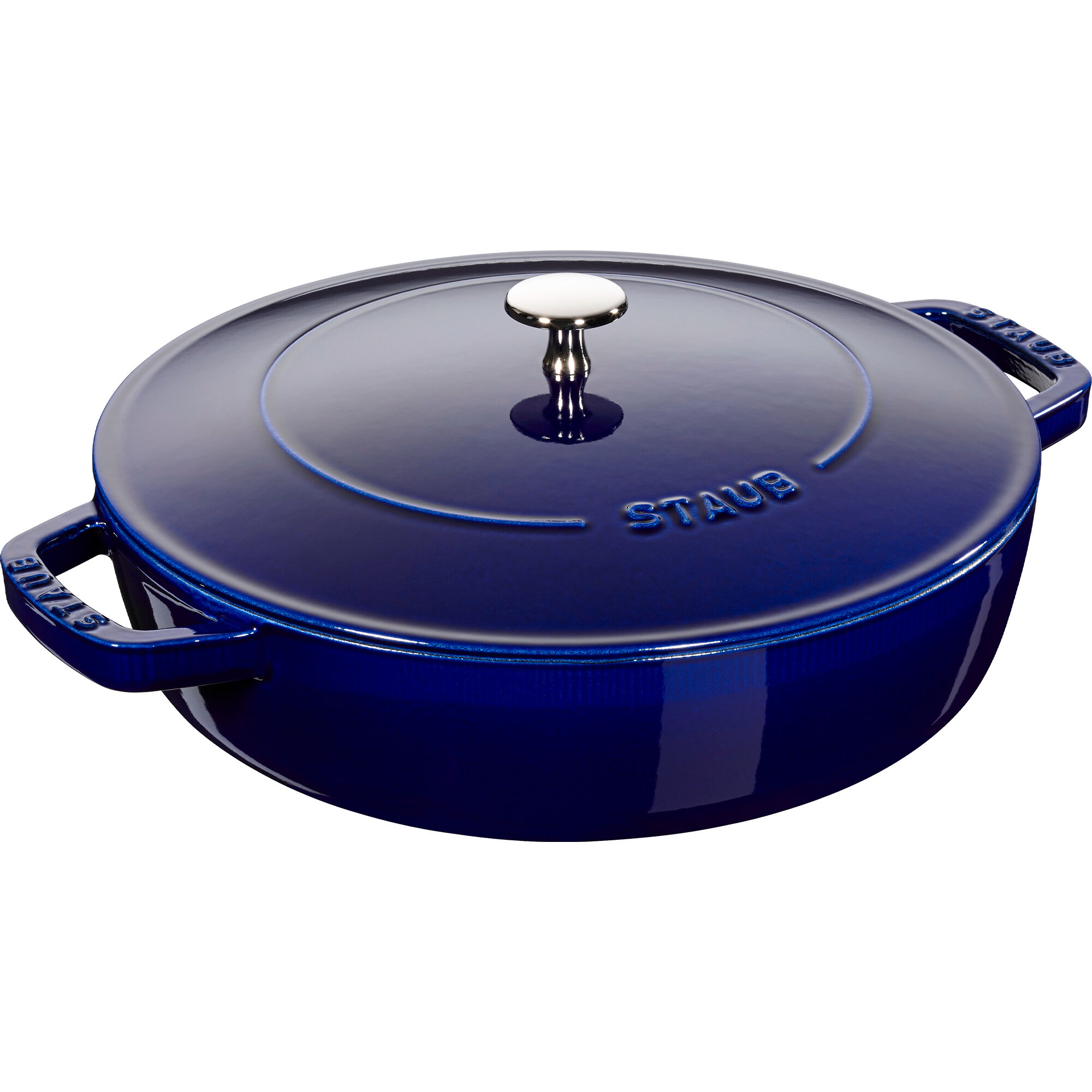 Staub Chistera Traktørpande 28 Cm  Mørkeblå