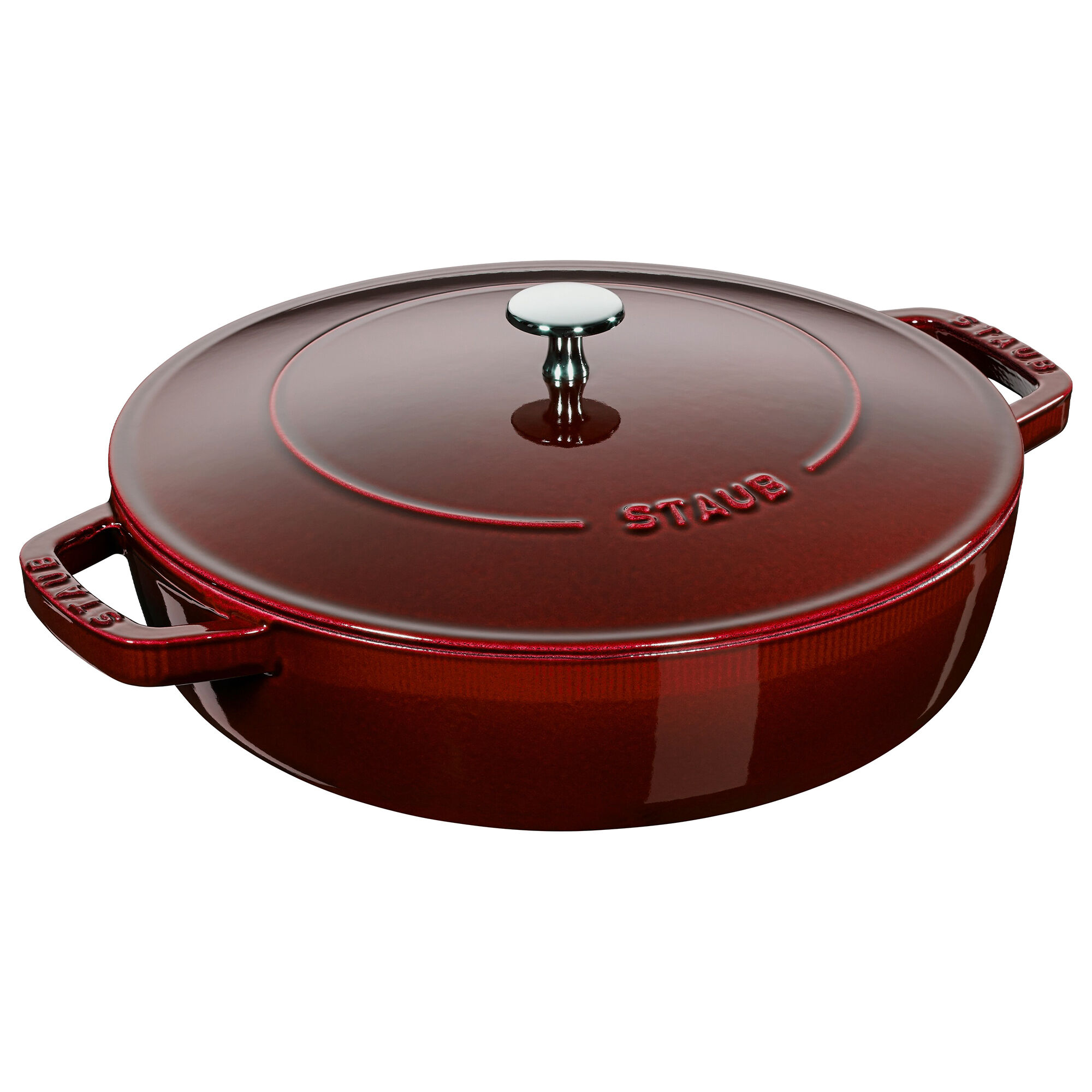 Staub Chistera Traktørpande 28 Cm  Rød