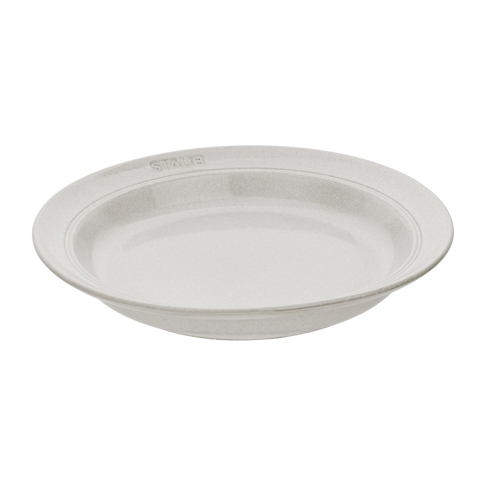 Staub Dining Line Dyb Tallerken 24 Cm  White Truffle