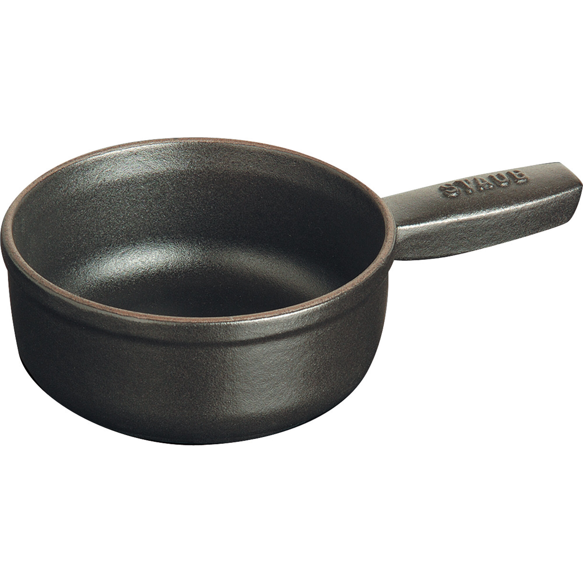 Staub Fonduegryde   Støbejern 12 Cm  Sort