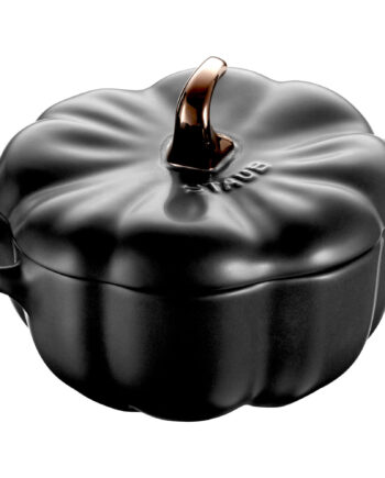 Staub Græskar Cocotte Mat Sort     Liter