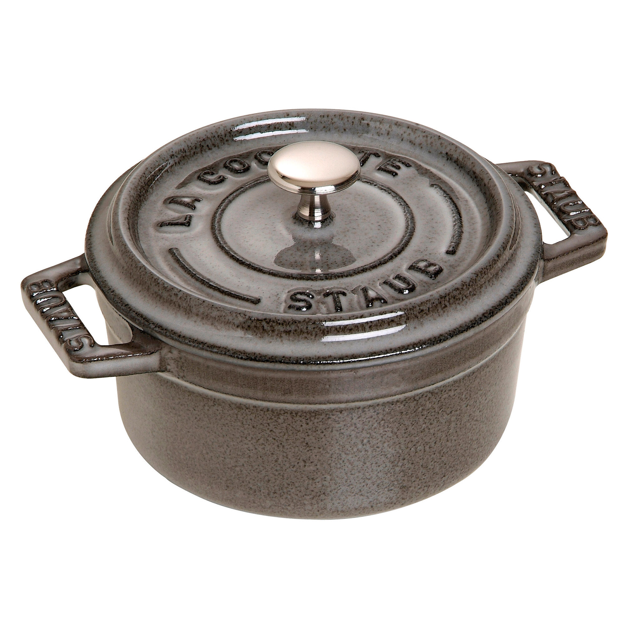 Staub La Cocotte Minigryde 10 Cm  Grå