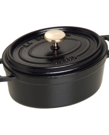 Staub La Cocotte Oval Cocotte 15cm      Liter  Sort