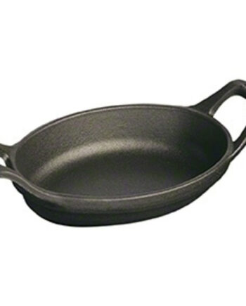 Staub La Cocotte Ovalt Ovnfast Fad 15cm      Liter  Sort