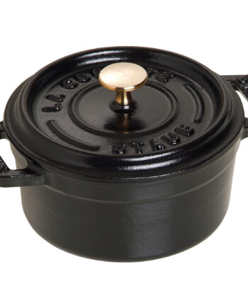 Staub La Cocotte Rund Minicocotte   Sort  10cm    25 Liter