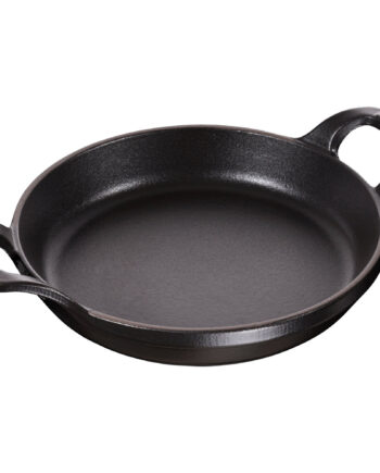 Staub La Cocotte Rundt Ovnfast Fad 16cm      Liter  Sort