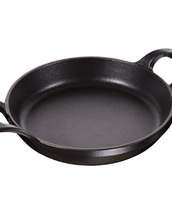 Staub La Cocotte Rundt Ovnfast Fad 12cm    25 Liter  Sort