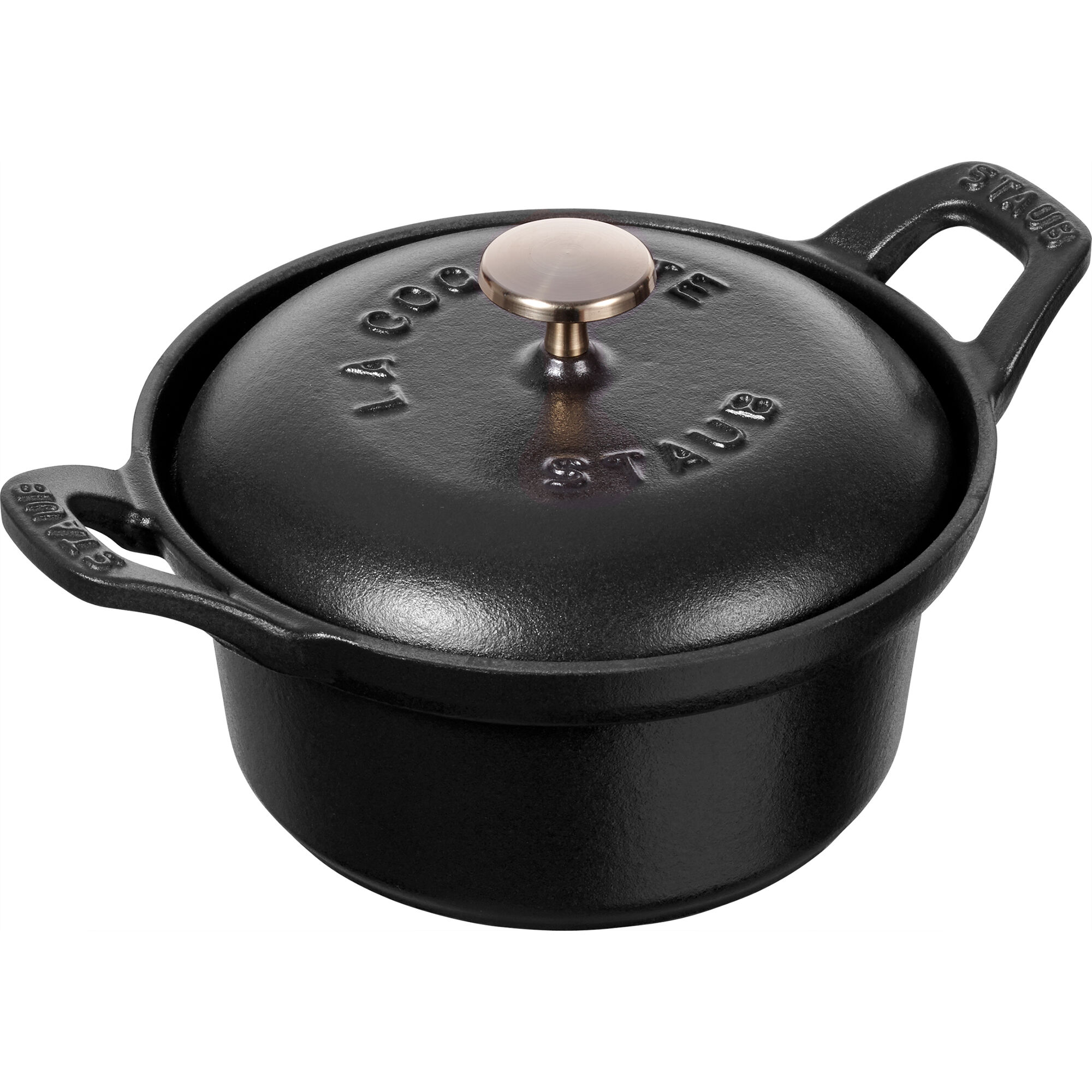 Staub La Coquette Minigryde   Støbejern 12 Cm  Sort