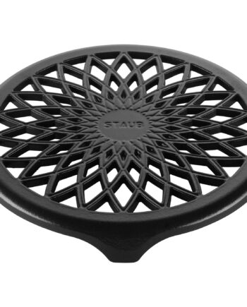 Staub Lilie Bordskåner 23 Cm  Sort
