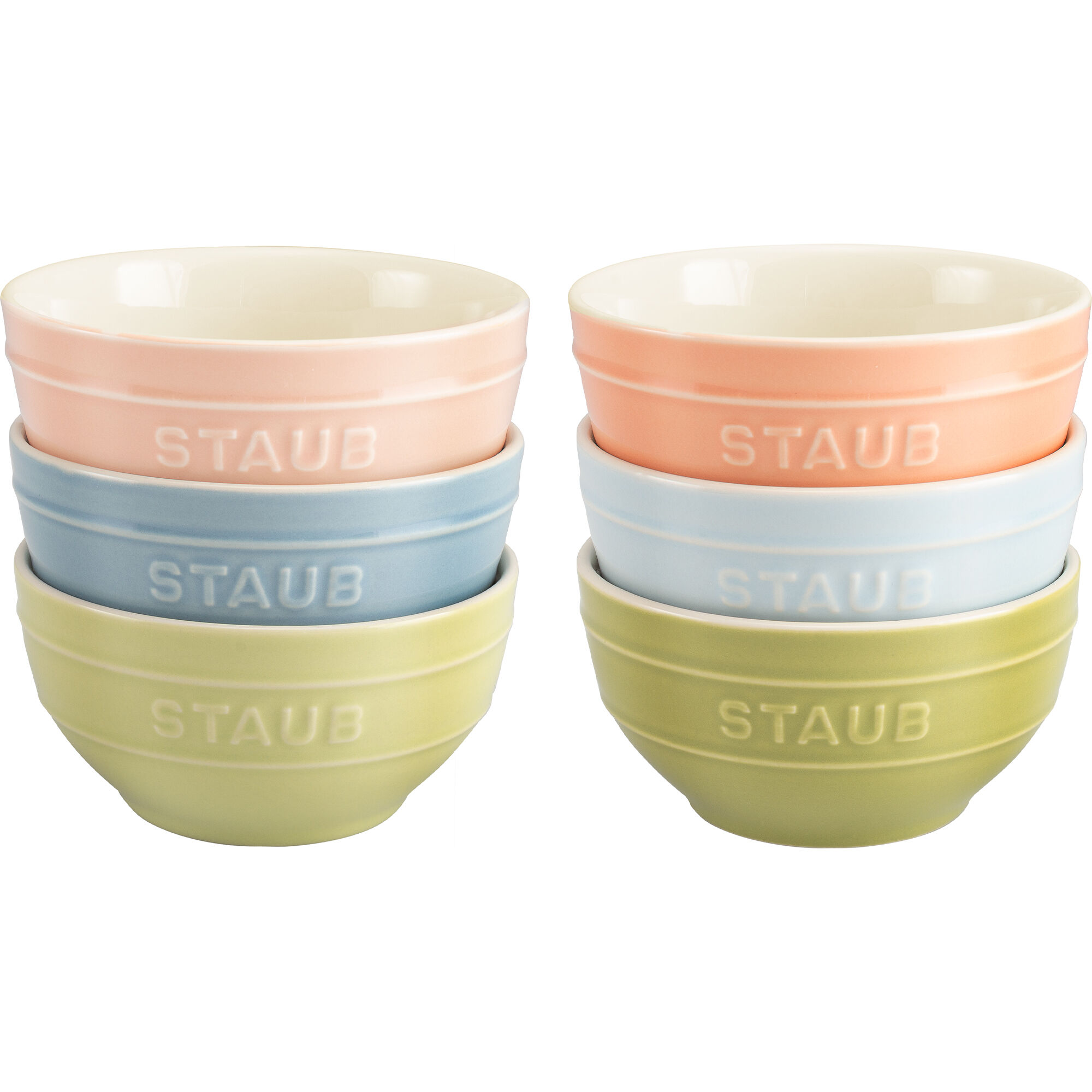 Staub Macaron Skålesæt   Keramik 12 Cm    Dele