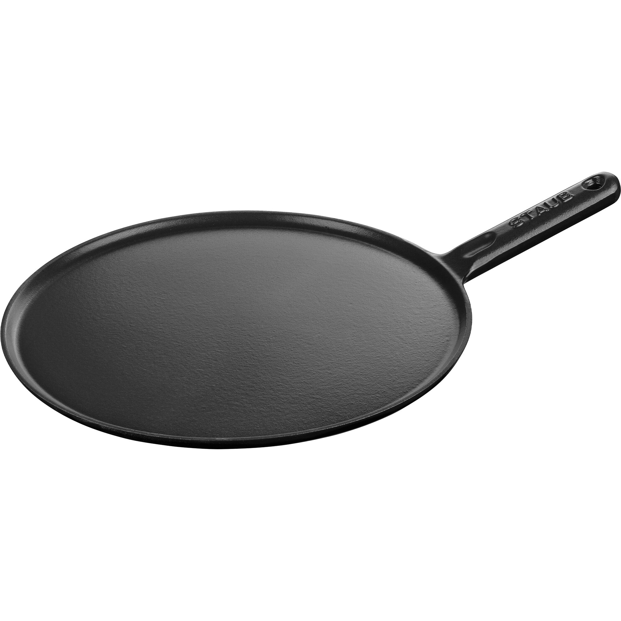 Staub Pandekagepande   Støbejern 30 Cm  Sort