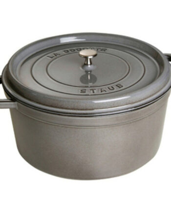 Staub Rund Gryde 34 Cm 12   Liter Garfitgrå