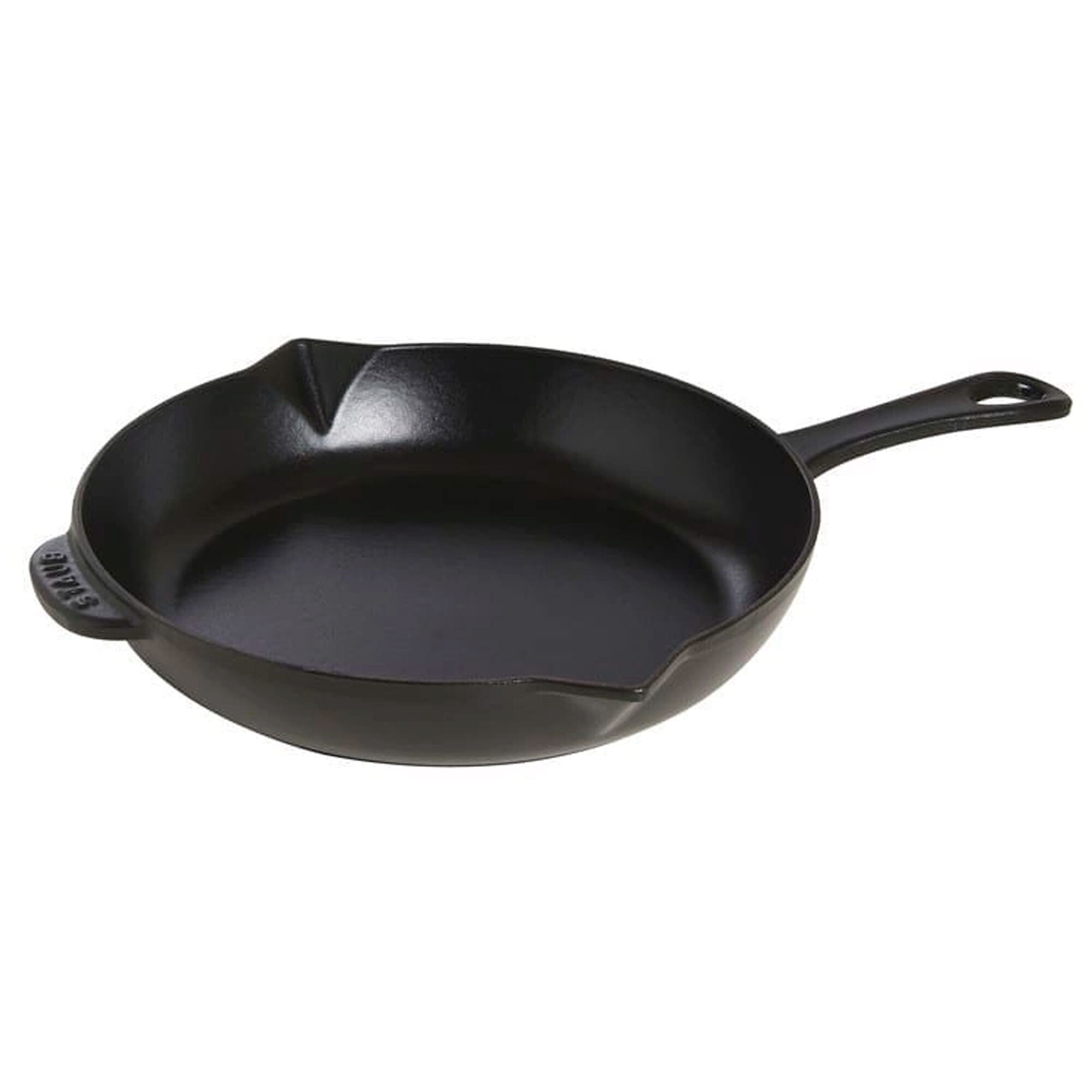 Staub Stegepande   Støbejern  26 Cm  Sort