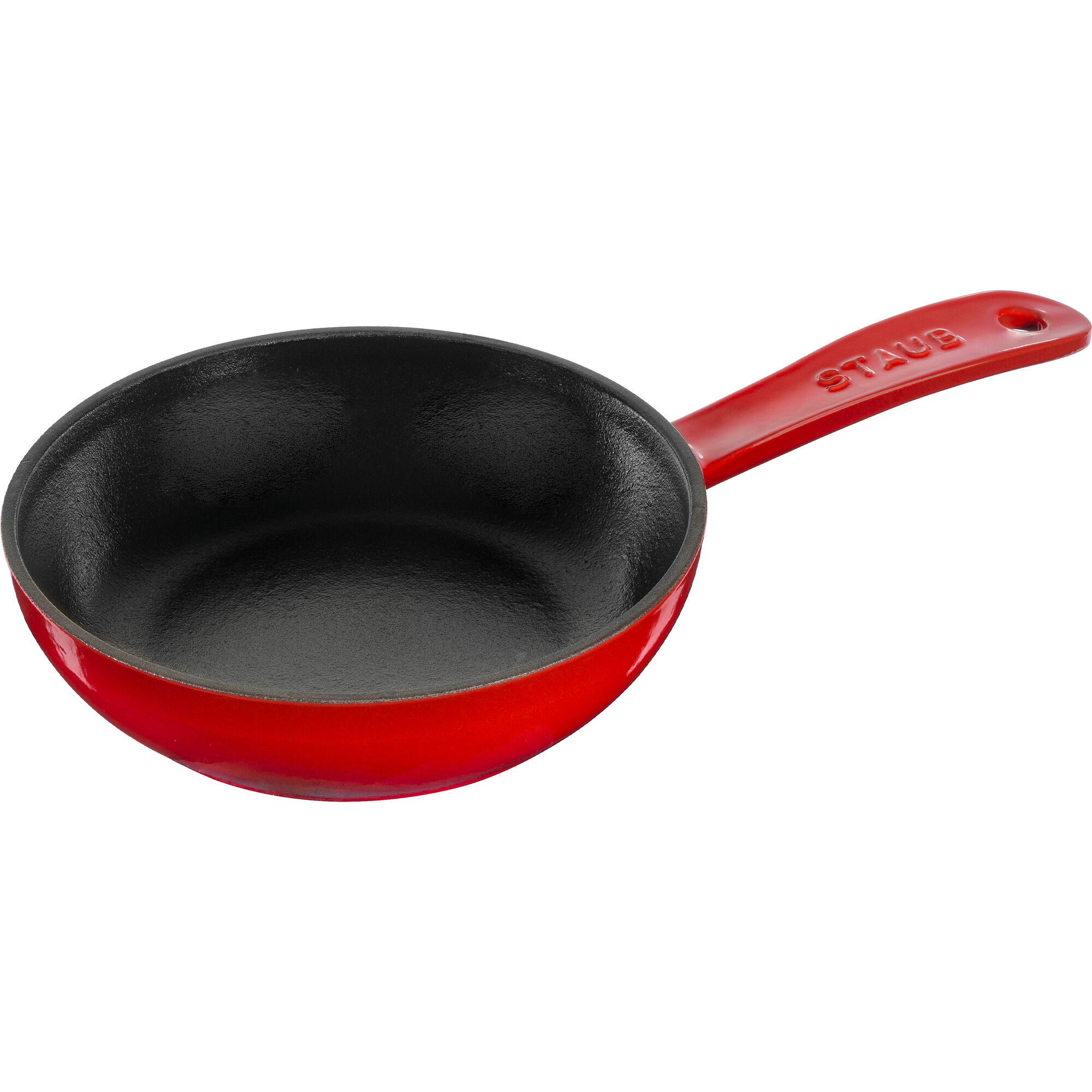 Staub Støbejernspande 16 Cm  Kirsebærrød