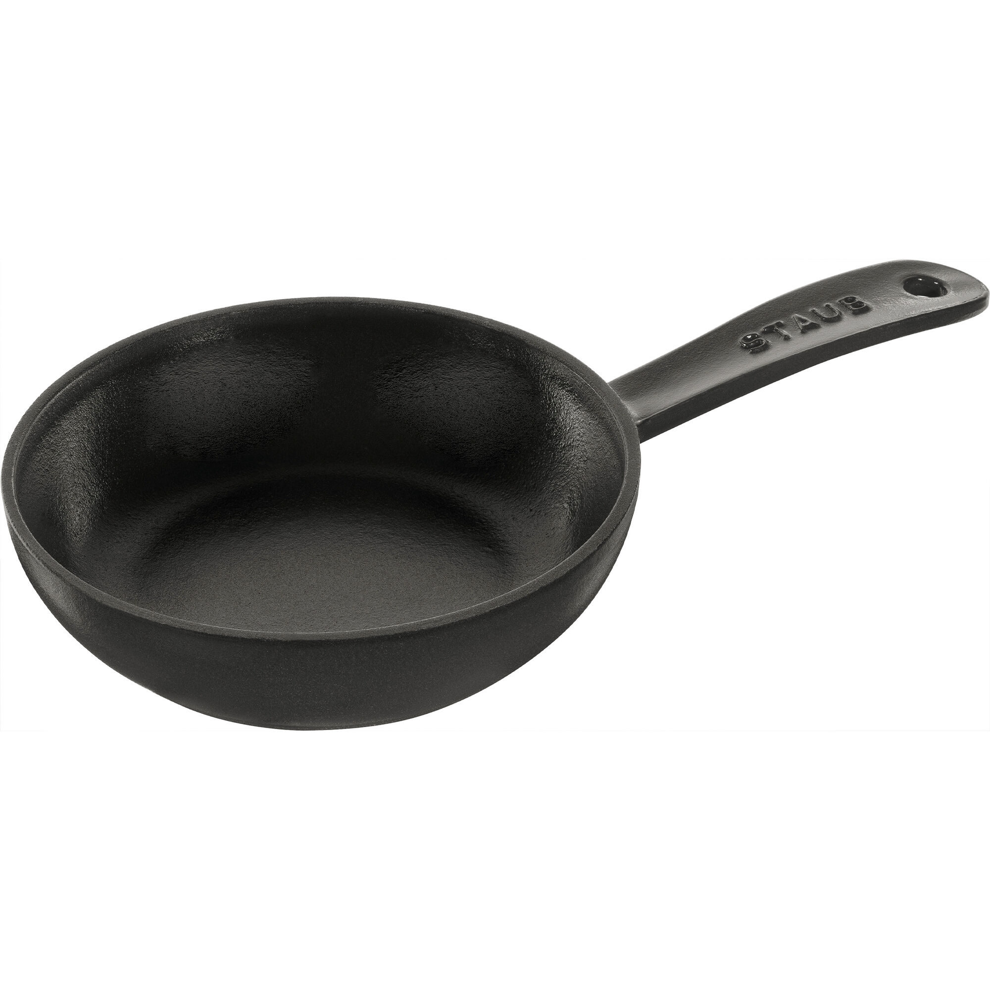 Staub Støbejernspande 16 Cm  Sort