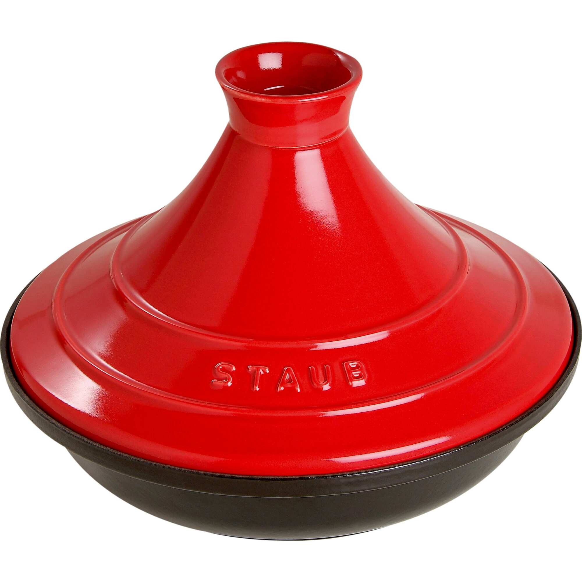 Staub Tajinegryde 28 Cm  Kirsebærrød