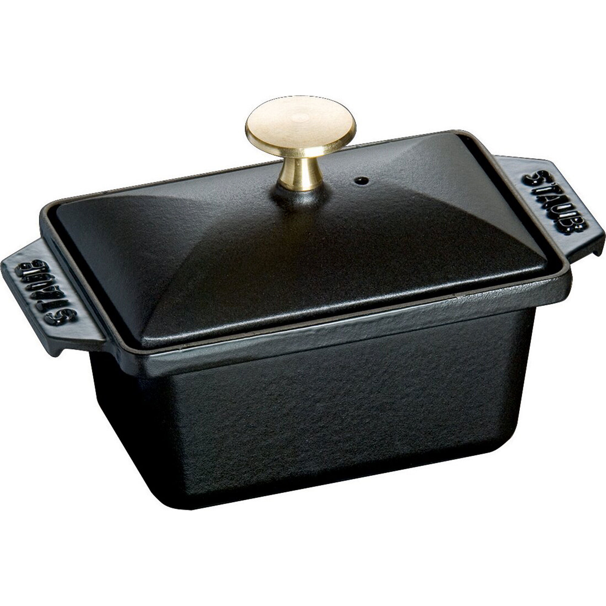 Staub Terrine 15   11 Cm   Støbejern  Sort