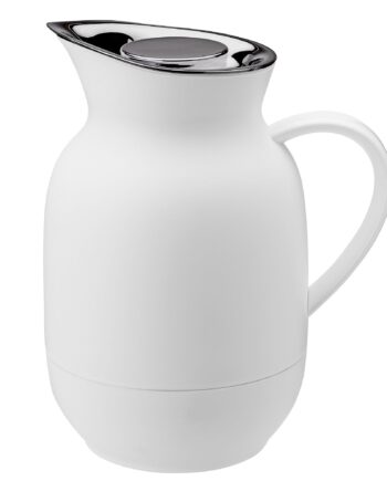 Stelton Amphora Termokande   Liter  Kaffe  Soft White