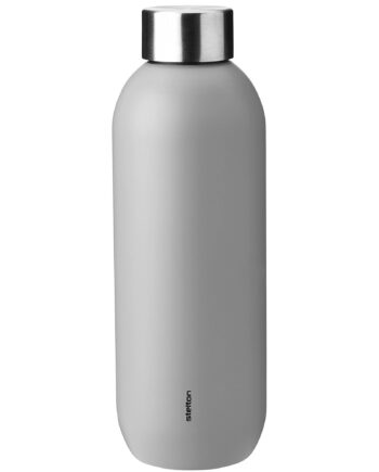 Stelton Keep Cool Drikkeflaske     Liter  Lysegrå