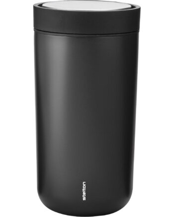 Stelton To Go Click Steel Termokop     Liter  Metallic Sort