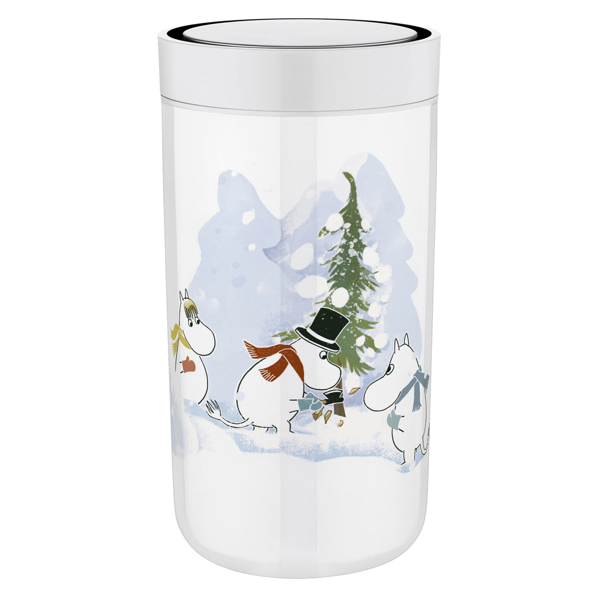 Stelton To Go Click Termokrus     Liter  Moomin Winter