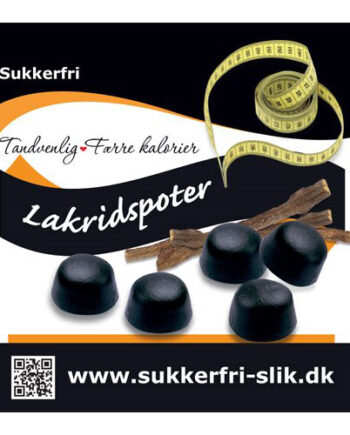 Sukkerfri Lakridspoter Søde Glutenfri