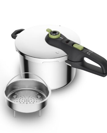 Tefal Secure Trendy Trykkoger Inkl  Dampkurv    Liter
