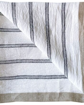 Tell Me More Maya Serviet 50x50 Cm  Navy Stripe