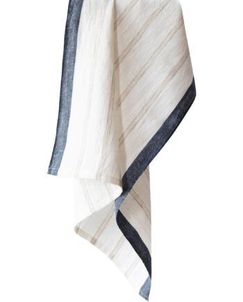 Tell Me More Maya Viskestykke 70x50 Cm  Natural Stripe